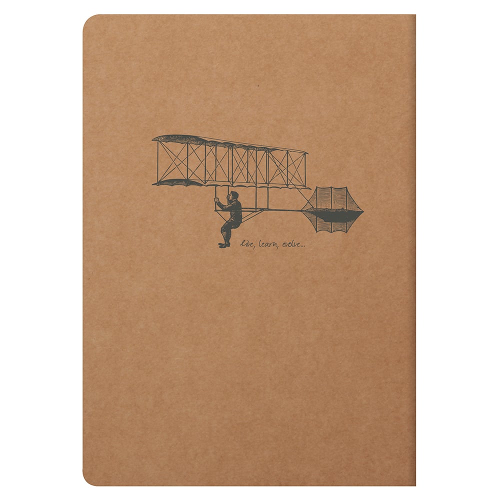 Clairefontaine - Flying Spirit – Notatbok Linjert A5 – Kraft - Bilde 3