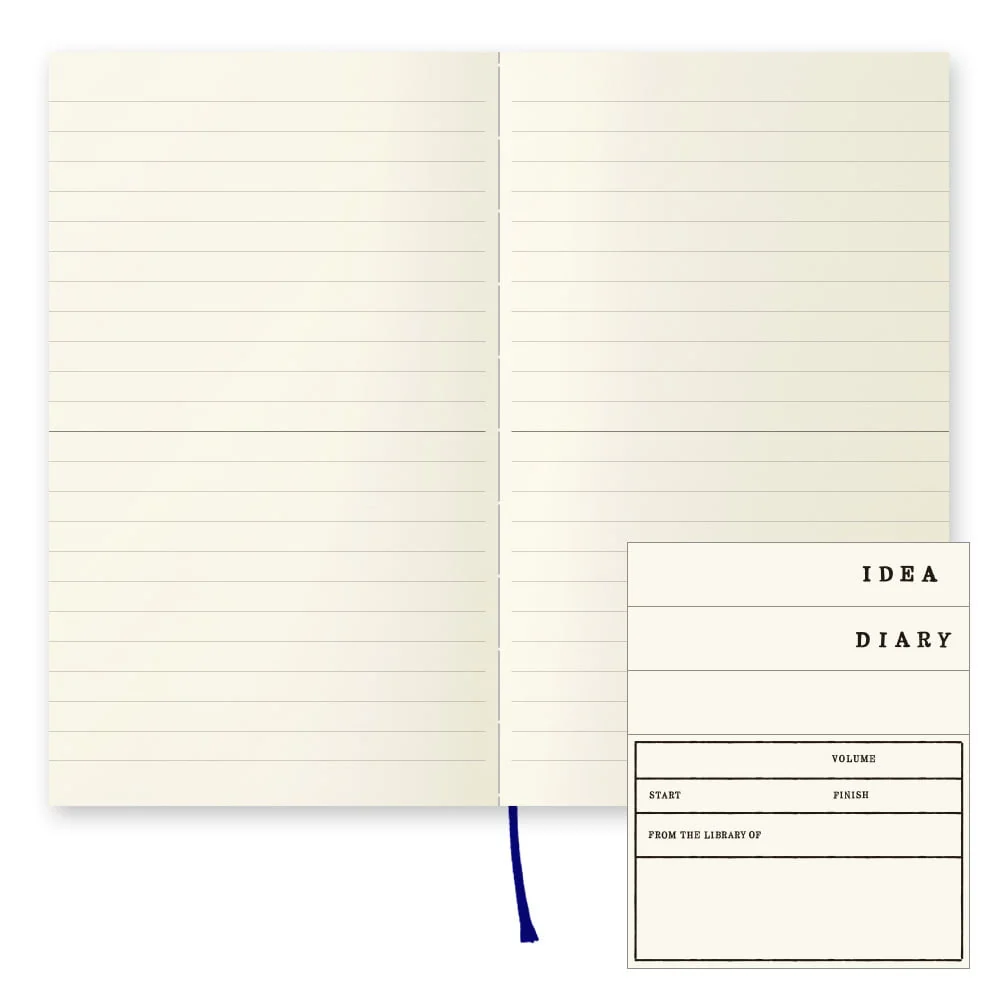 Midori - MD Product - MD Notebook B6 Slim - Lined - Bilde 3