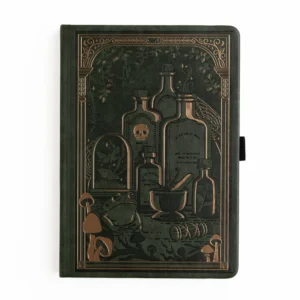 Archer And Olive - Notebook Dot Grid - HWLP304 - Apothecary Shelf - A5