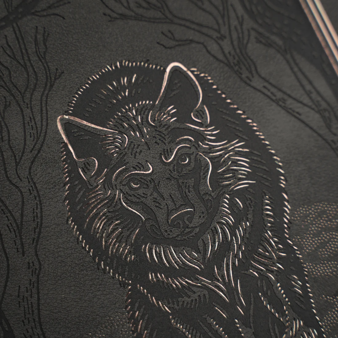 Archer And Olive - Notebook Dot Grid - BLLP306 - Wolf in The Night - A5 - Bilde 2