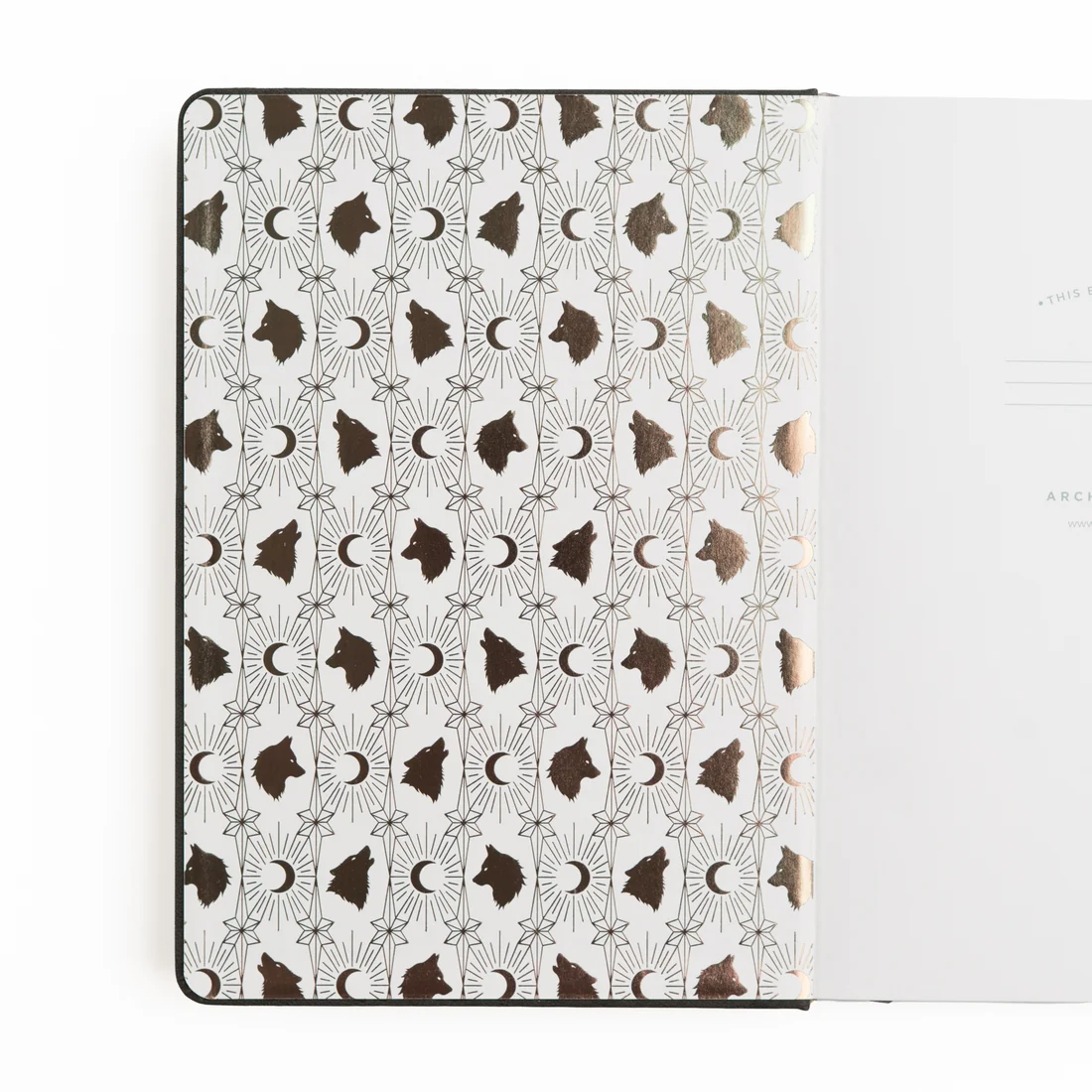 Archer And Olive - Notebook Dot Grid - BLLP306 - Wolf in The Night - A5 - Bilde 5