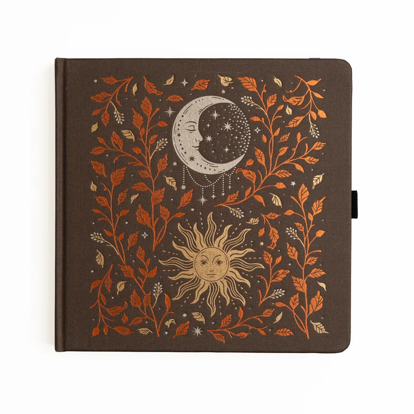 Archer And Olive - Notebook Dot Grid - SQ409 - Harvest Moon - 8x8