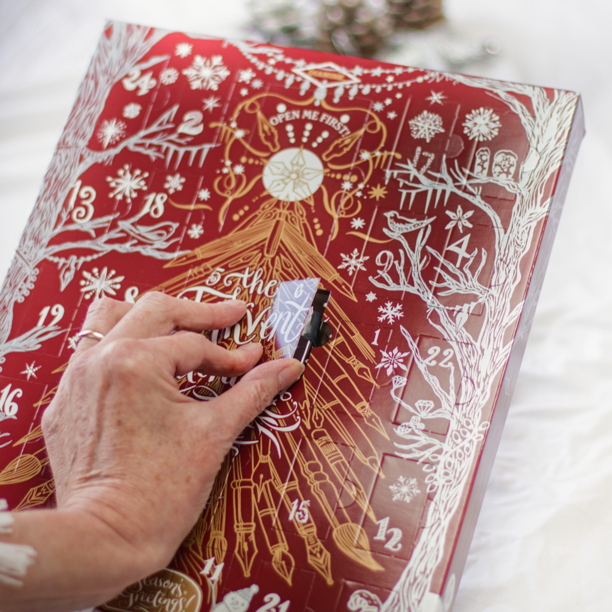 Diamine - 2026 Inkvent Kalender - Burgundy Edition - Bilde 3