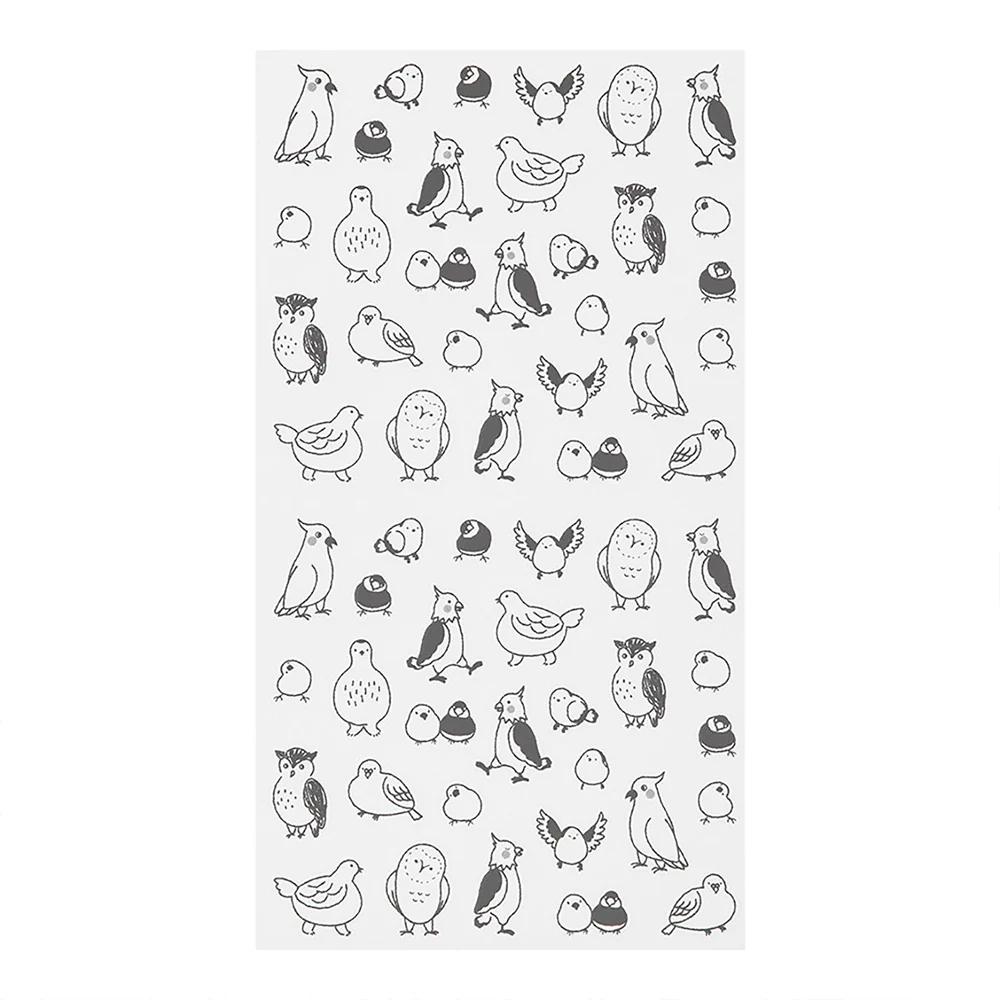 Midori - Stickers Chat Birds - Klistremerker - Bilde 4