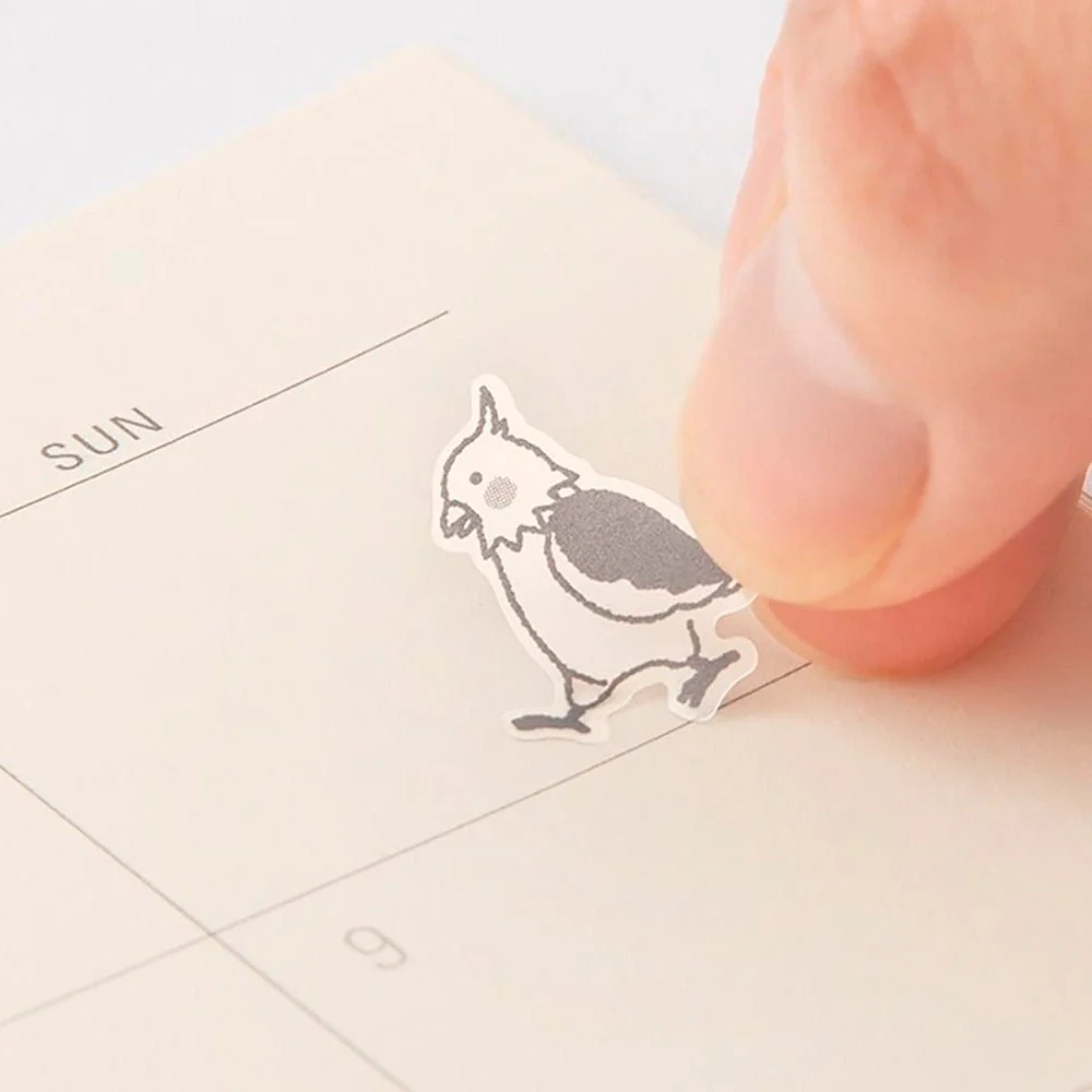 Midori - Stickers Chat Birds - Klistremerker - Bilde 2