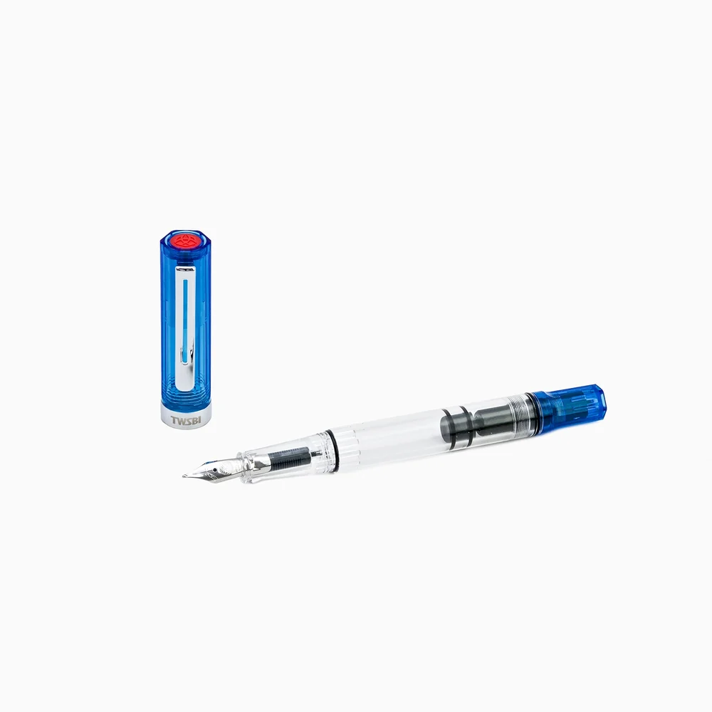 TWSBI - Eco Fyllepenn - Transparent Blue - Bilde 3