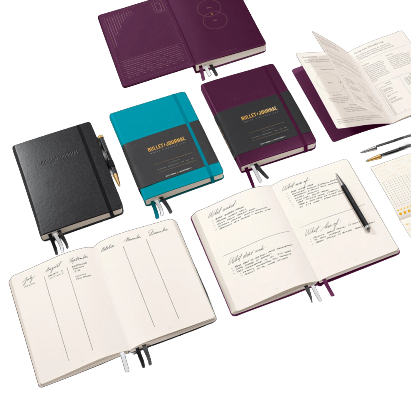 Leuchtturm1917 - Bullet Journal Notebook A5 - Edition 2 - Purple26 - Bilde 2