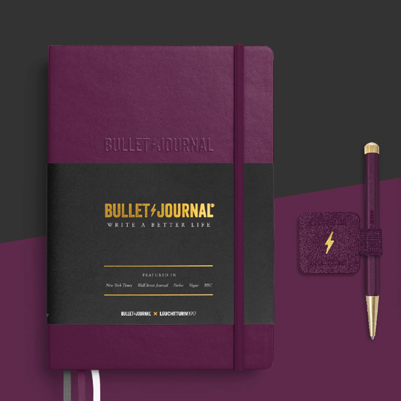 Leuchtturm1917 - Bullet Journal Notebook A5 - Edition 2 - Purple26 - Bilde 5