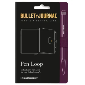 Leuchtturm1917 - Bullet Journal Pen Loop - Purple26