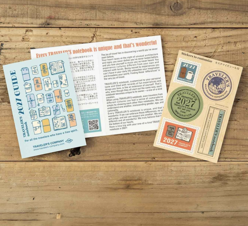 Traveler's Notebook - Refill Passport Size - 2027 Weekly - Bilde 7