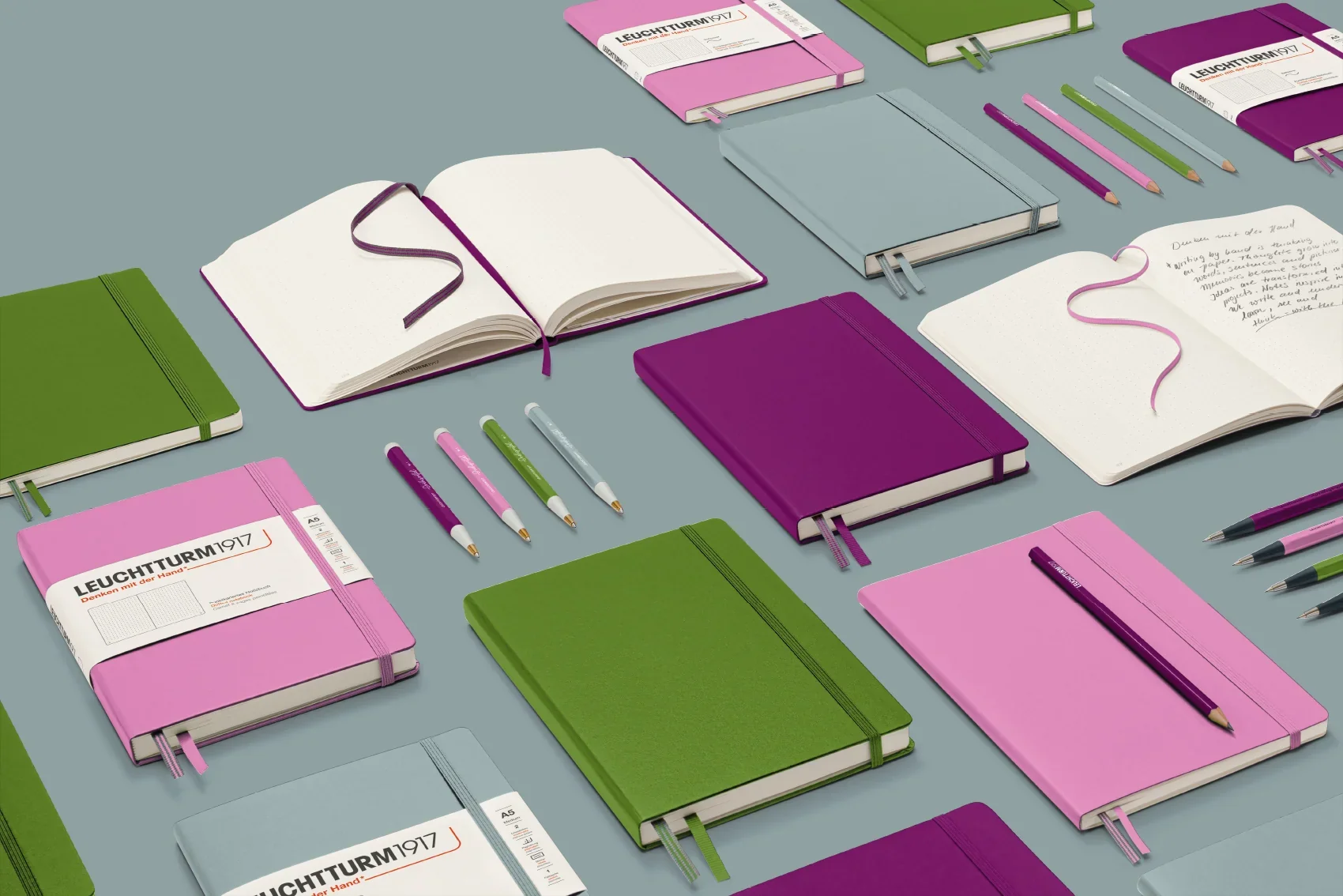 Leuchtturm1917 – Hardcover Notebook Dot Grid – A5 Bubblegum - Bilde 2