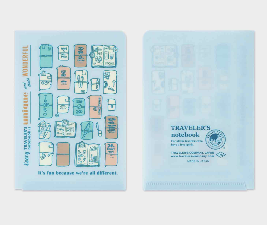 Traveler's Notebook - 2027 Clear Folder, Passport size - Bilde 3
