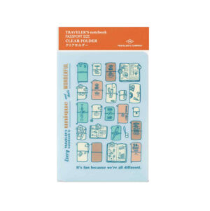 Traveler's Notebook - 2027 Clear Folder, Passport size