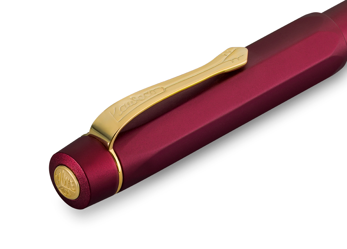 Kaweco – Piston Filler Metall Stempelfyller Fyllepenn – Bordeaux - Bilde 5