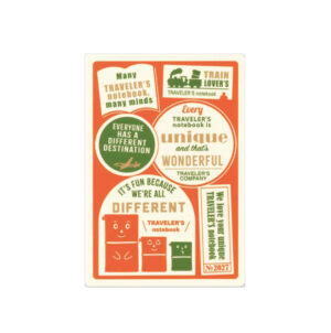 Traveler's Notebook - 2027 Underlay Passport size