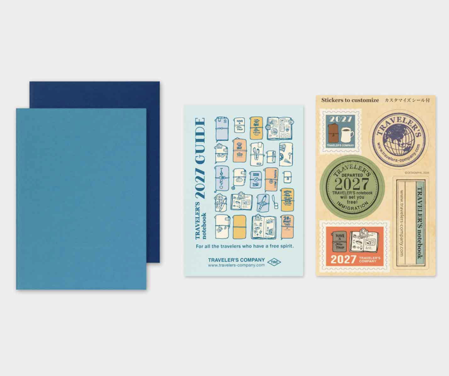 Traveler's Notebook - Refill Passport Size - 2027 Weekly - Bilde 2
