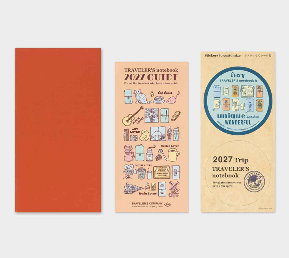 Traveler's Notebook - Refill Regular Size - 2027 Monthly - Bilde 5